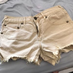 Free People Jean Shorts.